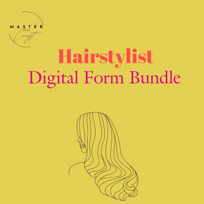 Hairstylist Digital Form Bundle